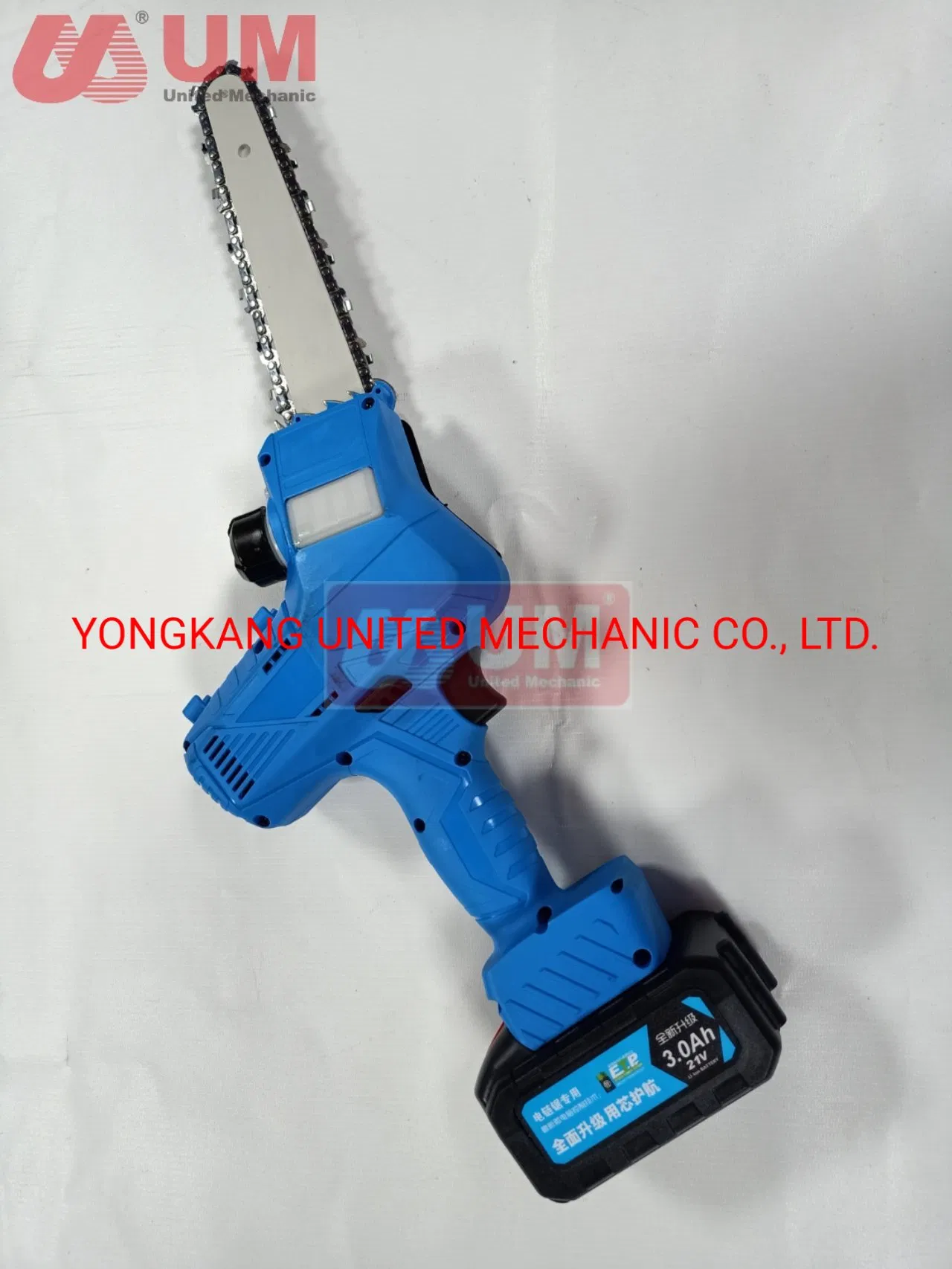 Um Wood Cutting Portable Electric Small Li Battery Chainsaw