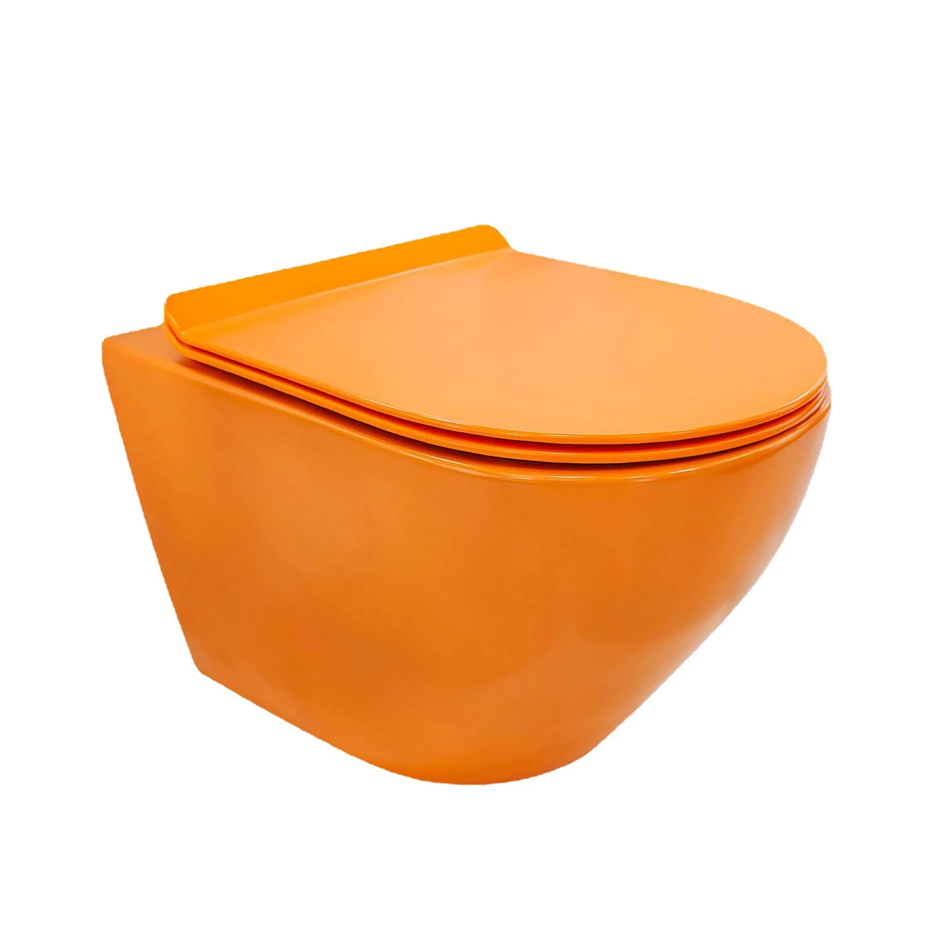 Modern Simple Style Bathroom Wc Toilet Sanitary Ware Ceramic Wall Hung Toilet Bowl