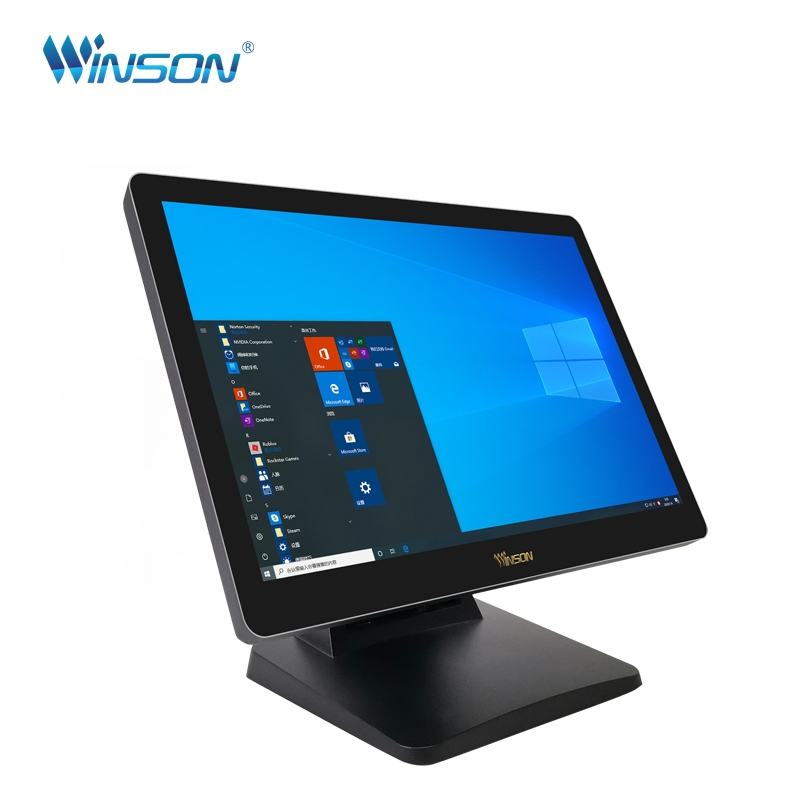 15.6 Inch Touch Screen POS System Cash Register Machine for Payment Kiosk Sdk Function