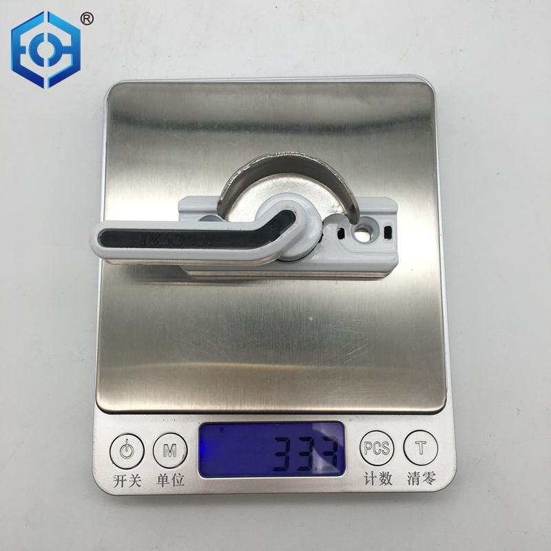 Thickened Plastic Steel Window Sliding Door Accessories Crescent Lock Aluminum Alloy Lock