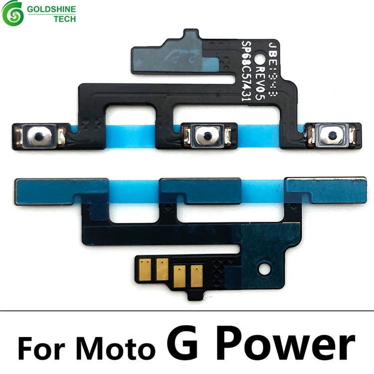 Шлейф кнопок громкости и питания для Motorola Moto G, G30, G50, Stylus