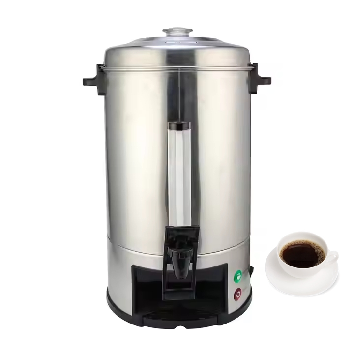 Commercial Kitchen Coffee Urn Stainless Steel Water Urn Electric Hot Water Boiler
