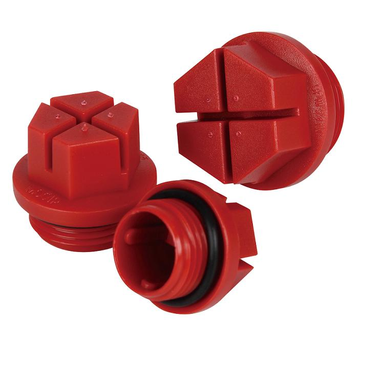 Mocap China PP Nylon Pipe Fitting Thread Plug Cap Plastic Pressure Screw Plug