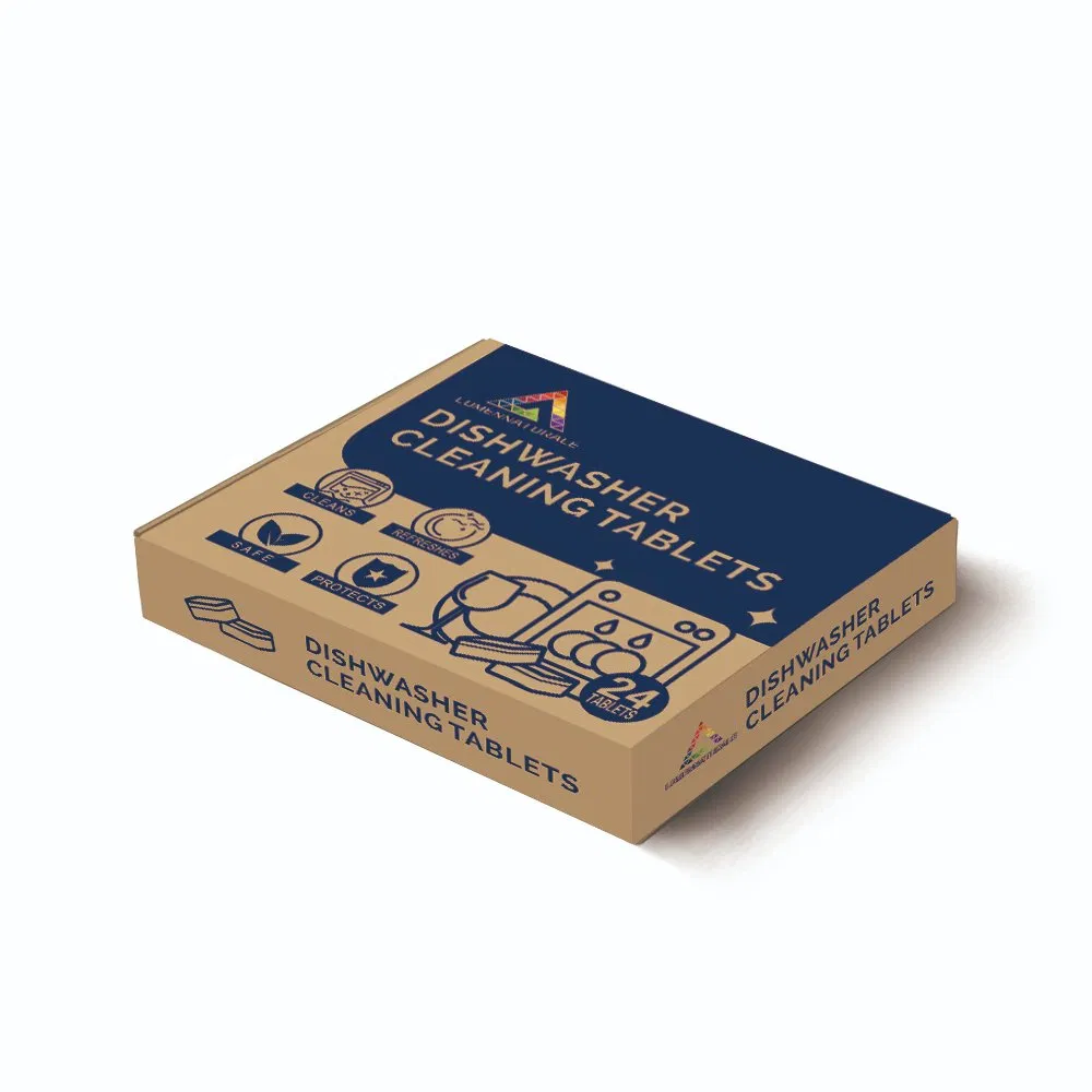 Commercial Kitchen Dishwasher Tablets with Heavy Duty Dishwashing Detergent Power