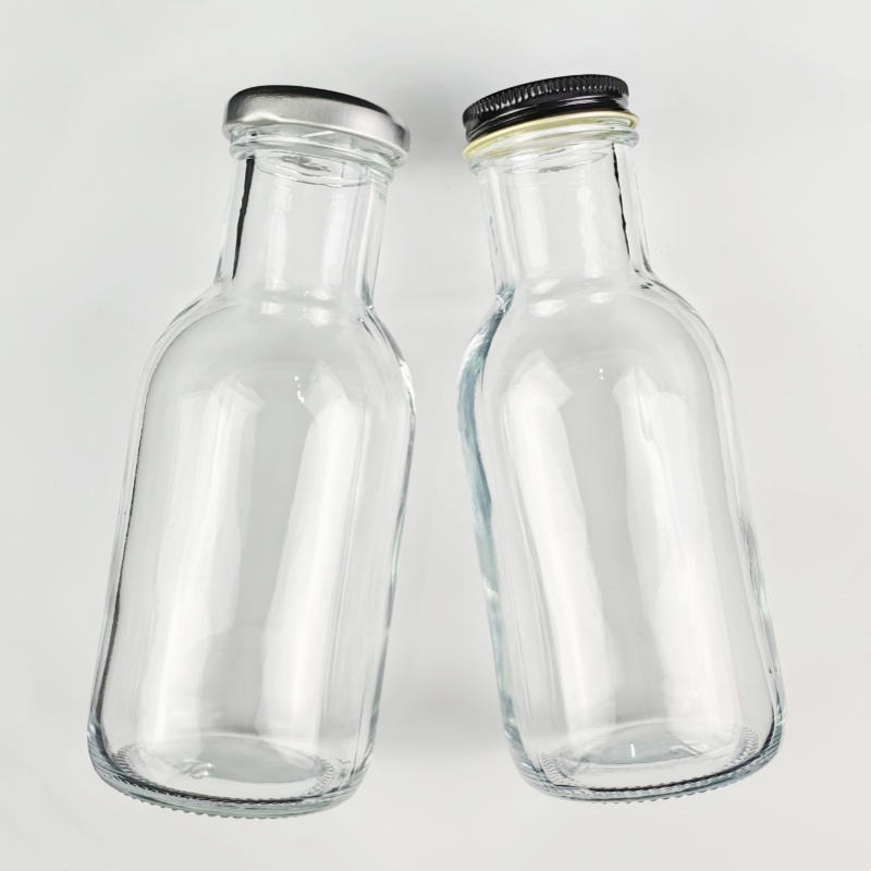 250ml Glass Beverage Bottle Extra Flint Glass Bottle