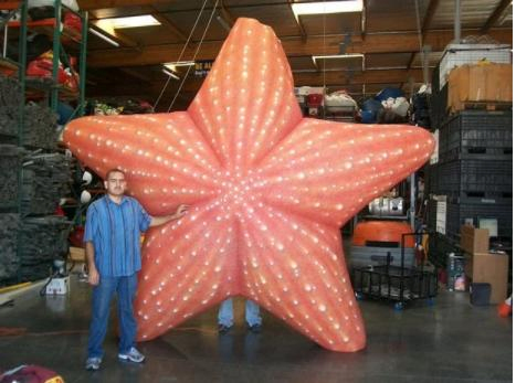 2023 New Giant Inflatable Yellow Octopus