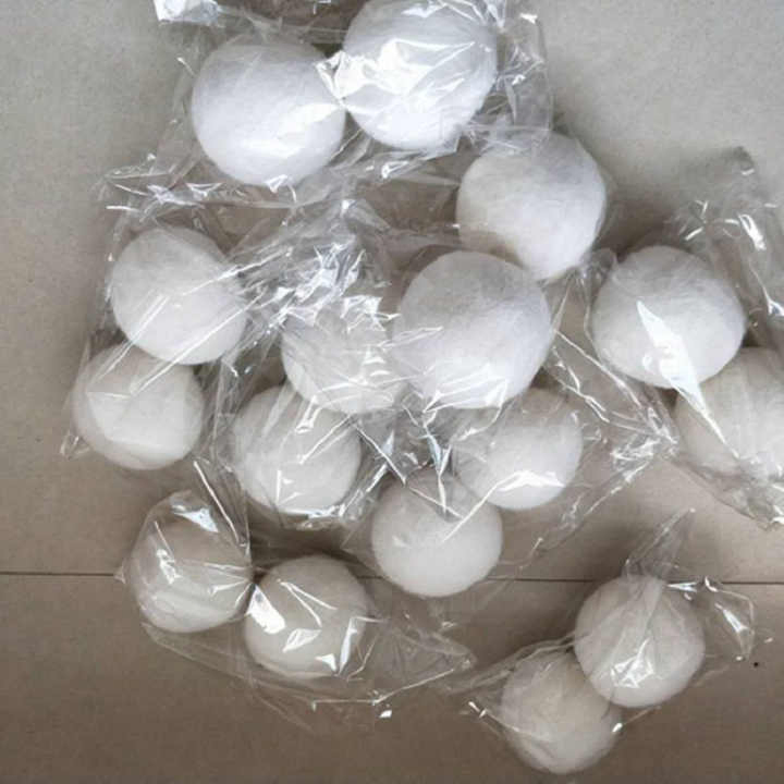 Custom Size Organic Eco Wool Dryer Ball 6pack for Laundry