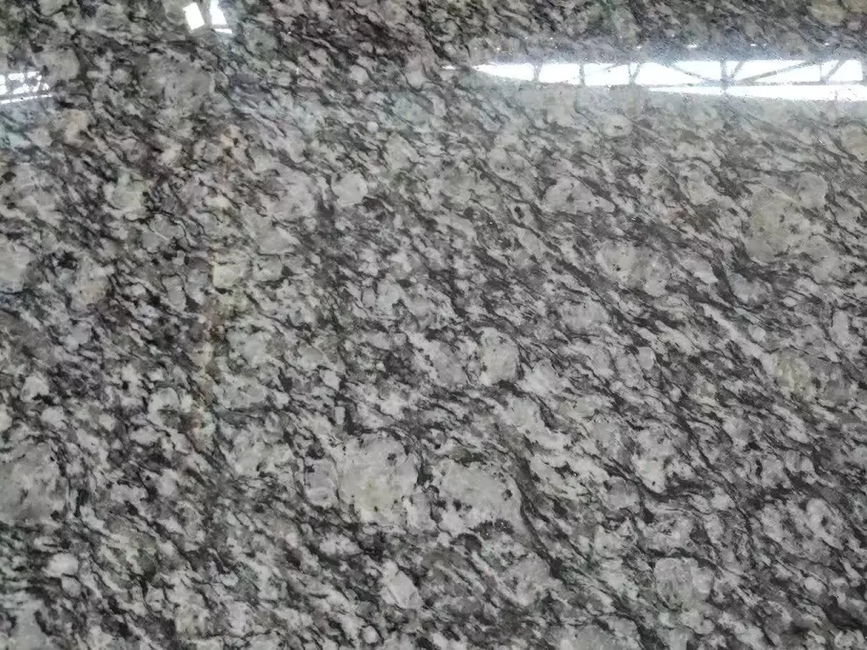 China Sea Wave Spray White Granite G4118 Granite Slab