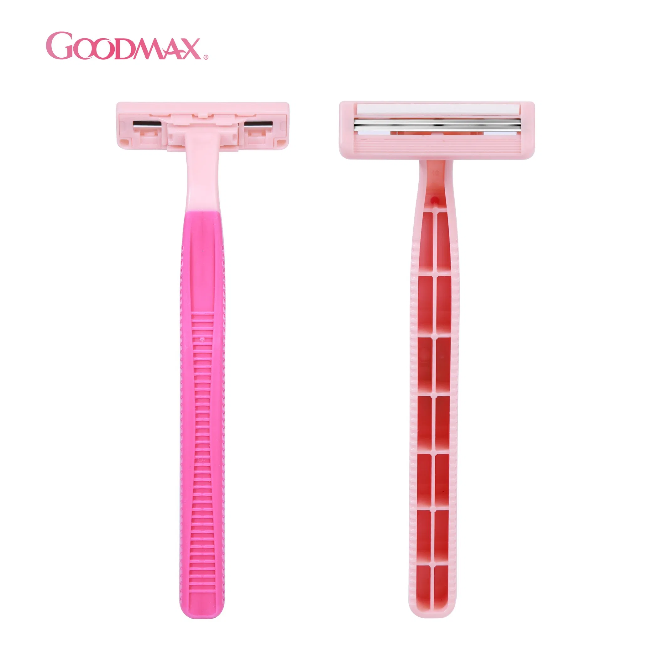 Open Back Twin Blade Shaving Razor