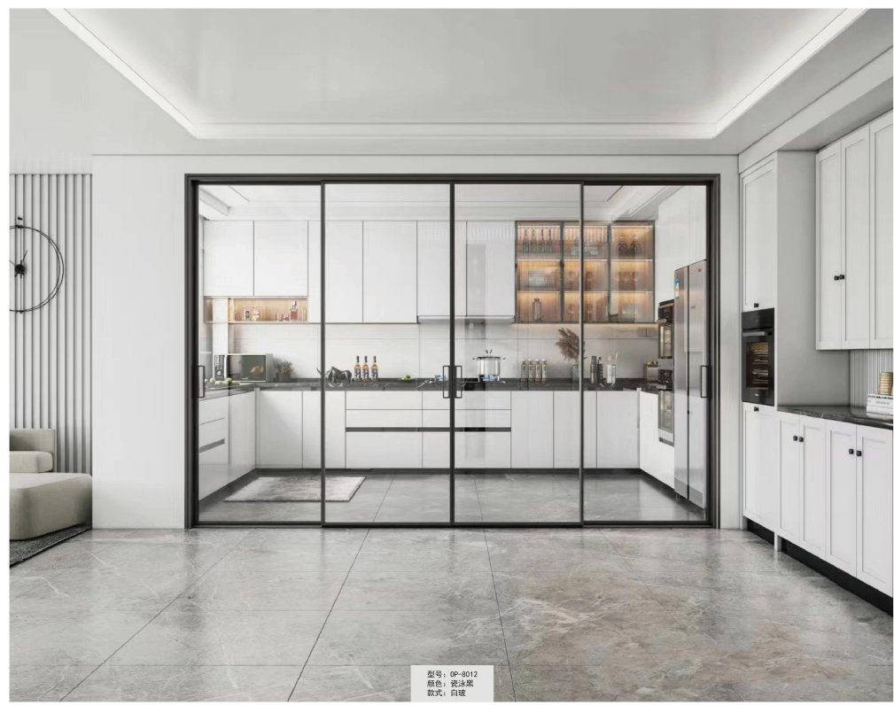 304 Stainless Steel Metal Glass Door with Tailored Sample and Logo Options