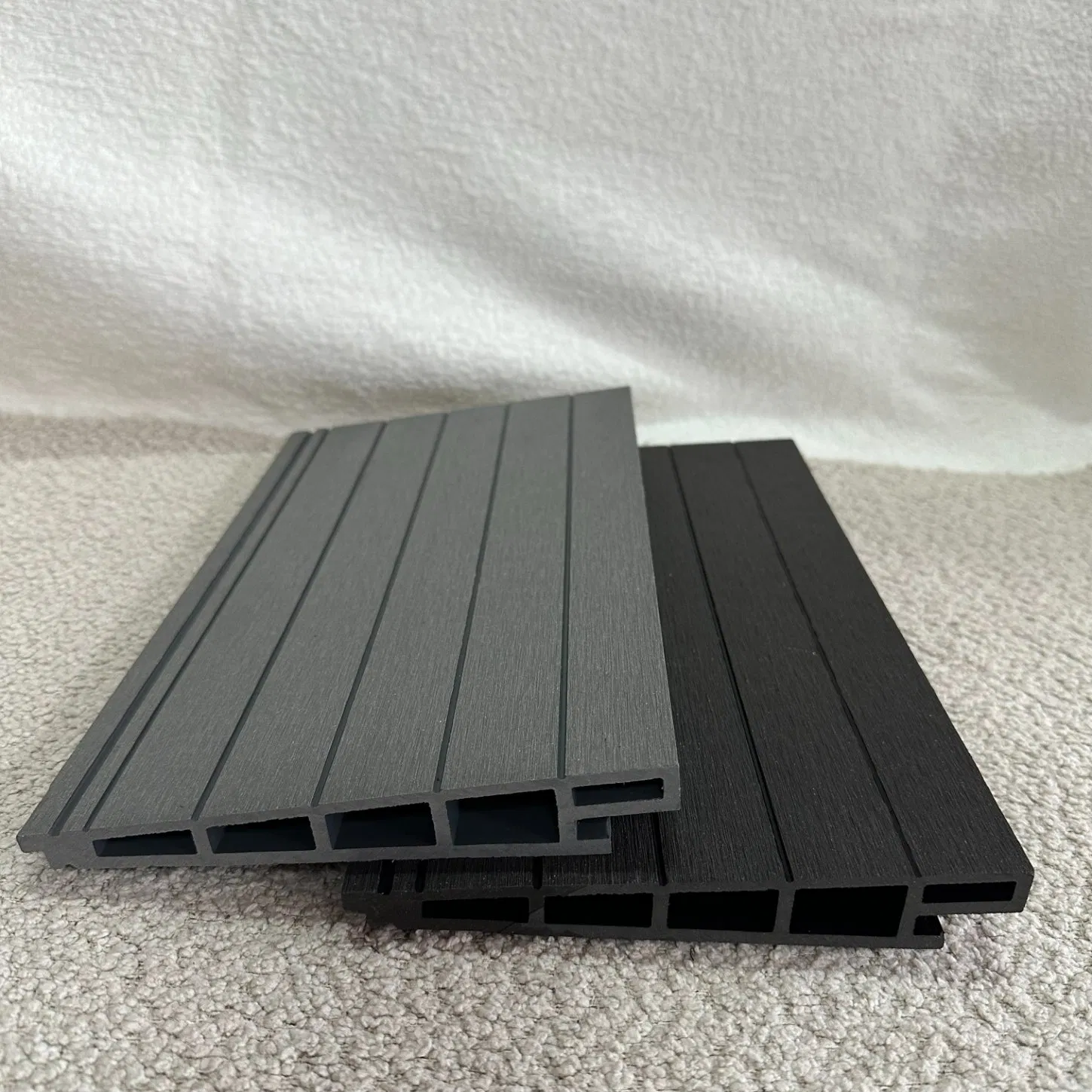 Advanced WPC Roof Sheet 178×30mm Measurement Fire Retardant Inclined Roof Installation