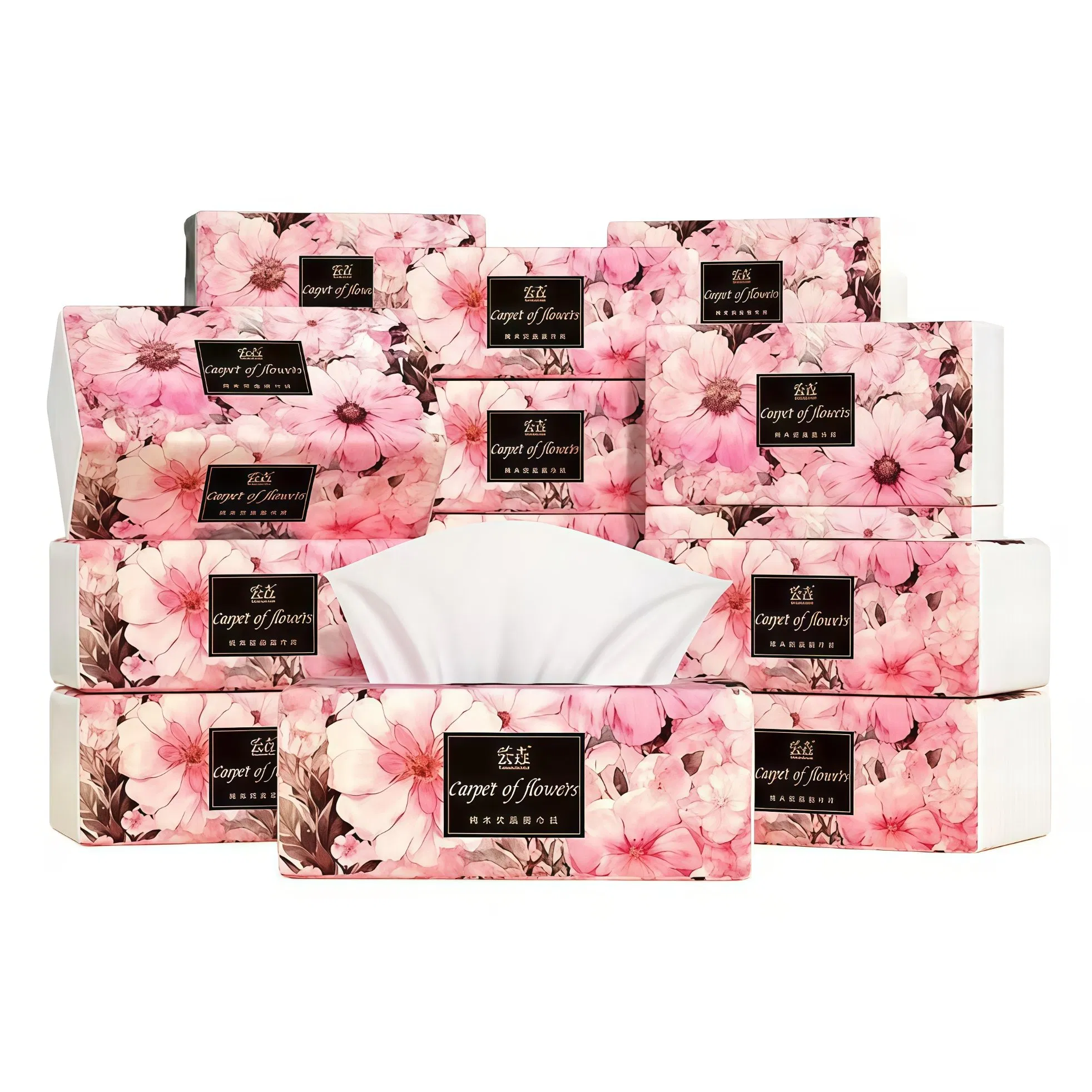 High Quality Ultra Soft Pure Virgin Wood Pulp Factory Wholesale Facial Tissue