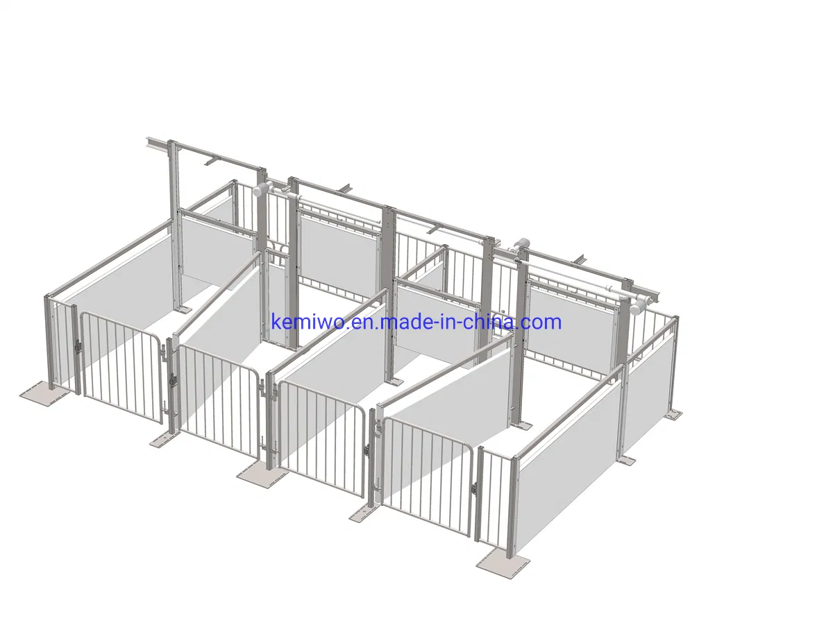 Breeding Equipment Sow Positioning Bar Floor-Standing Single Crate