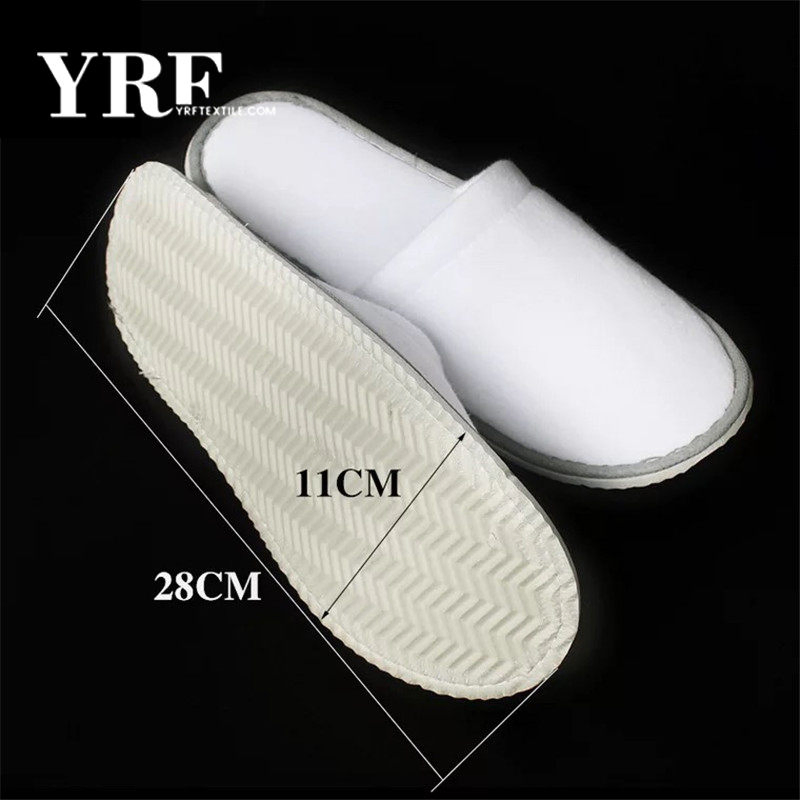 Cheap Wholesale Custom Disposable Indoor Bathroom Velour Hotel Slippers