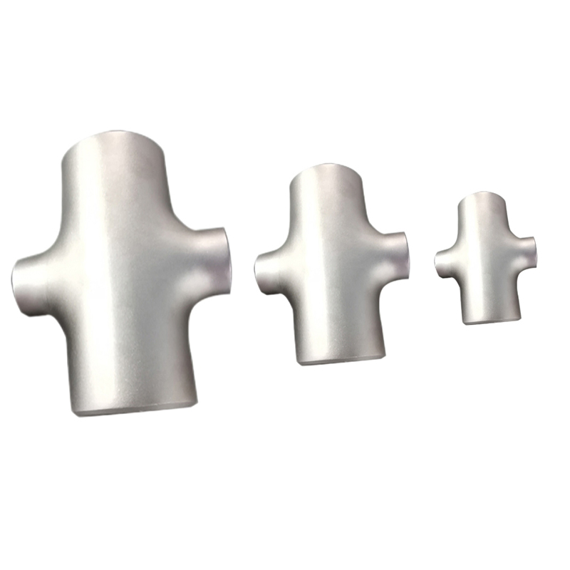 Professional Manufacturer Titanium Buttweld Unequal Cross Reducing Cross