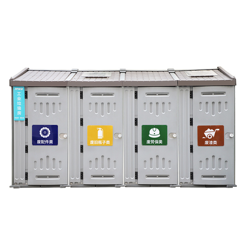 HDPE Mobile Portable House for Garbage Sorting Station