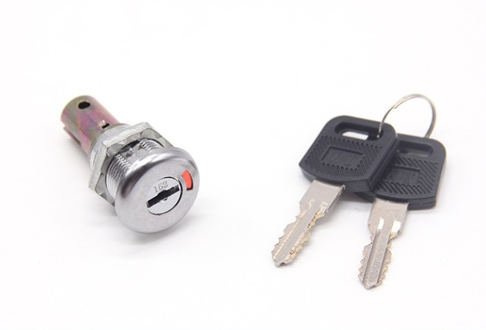 Tool Cabinet Lock Cylinder with Tubular Key