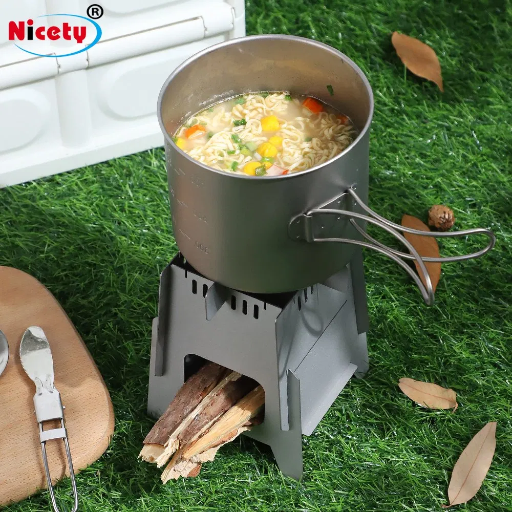 New Arrival Outdoors Stainless Steel Portable Camping Stove for Hiking