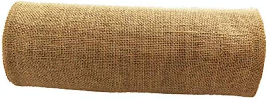 Jute Burlap Table Runner-12'' Wide X 10 Yards Long Burlap Fabric Roll Perfect