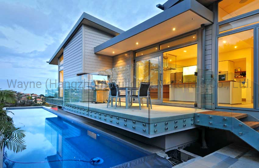 New Design Art LED Glass Smart Glass Balustrade