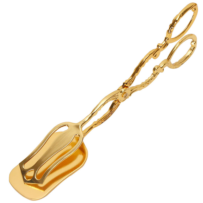 Serving Tongs Food Grade Stainless Steel Cooking Clips Bread Scissors Kitchen Utensils