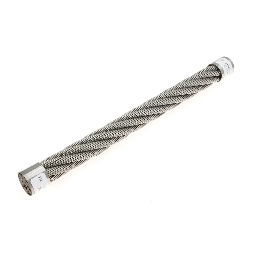 304 316 7X19 3mm 2.5mm 2mm Inox Stainless Steel Wire Rope