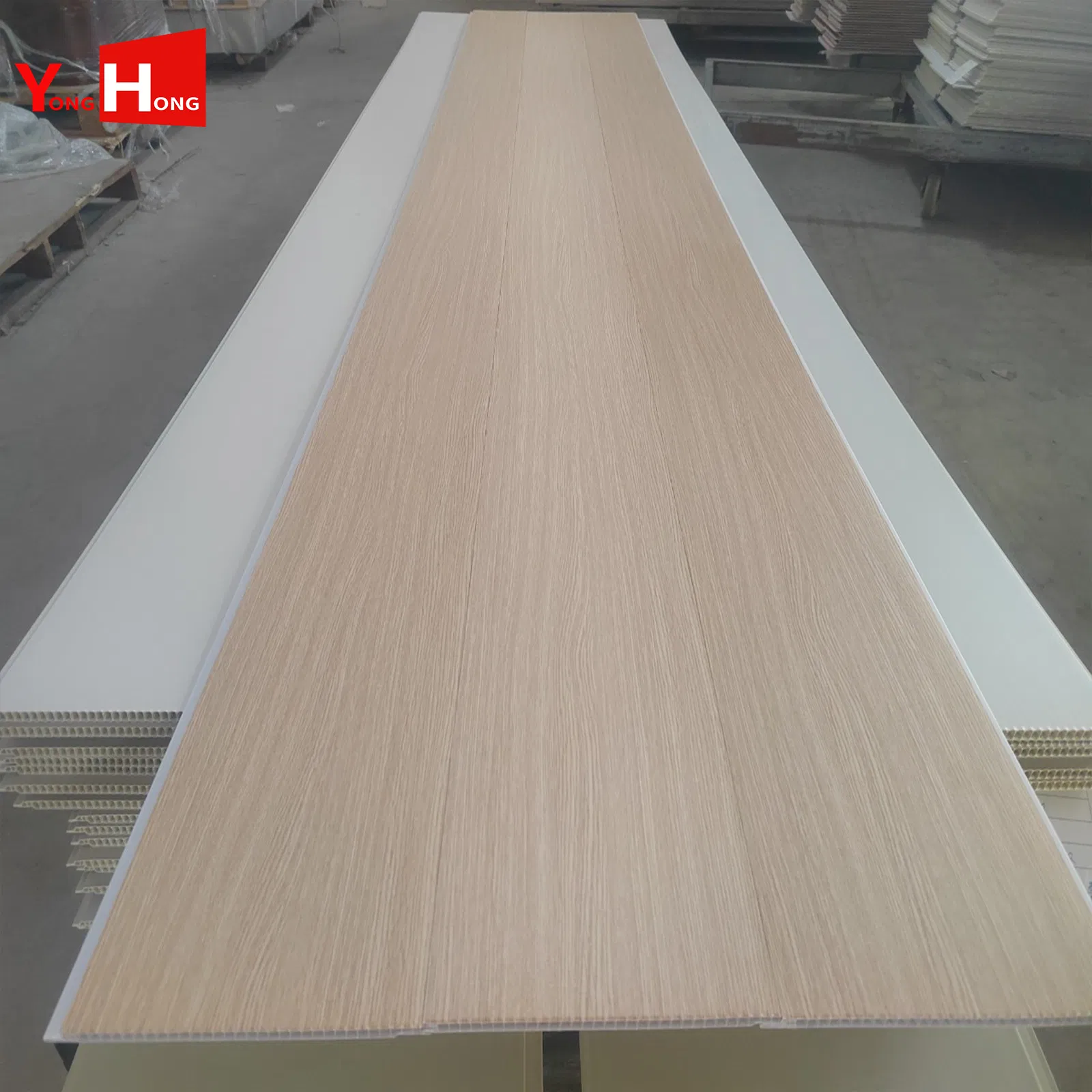 Integrated LED Light Fixtures Soffit PVC Ceiling and Wall Panels for Sale