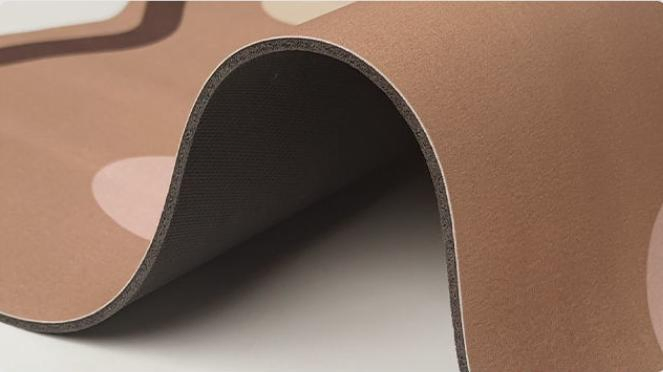 Yoga Mat Custom Logo Travel Size PU Rubber Yoga Mat with Logo Eco Friendly Natural Rubber Exercise Mat Non Slip