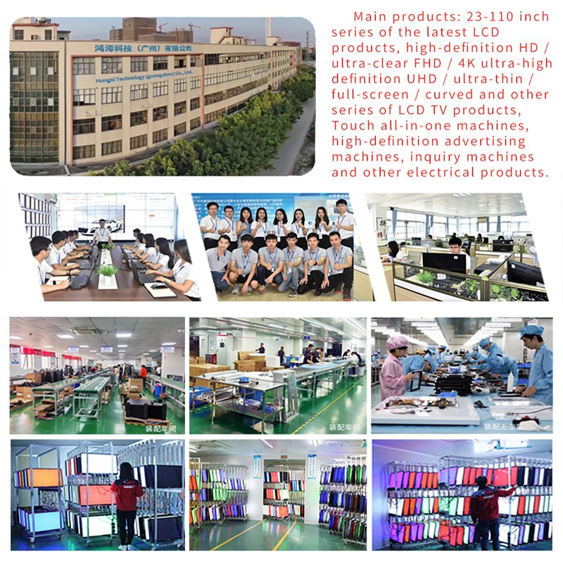 Безрамочный телевизор 50 дюймов UHD Smart TV