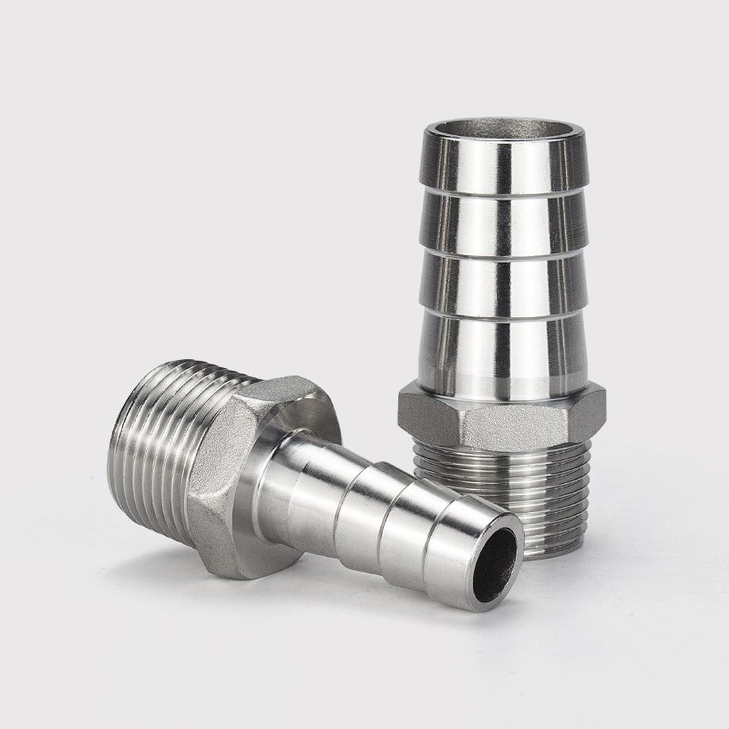Female Thread BPS NPT Pipe Fitting Stainless Steel Ss 304 316L Forging Hexagon Hose Nipple