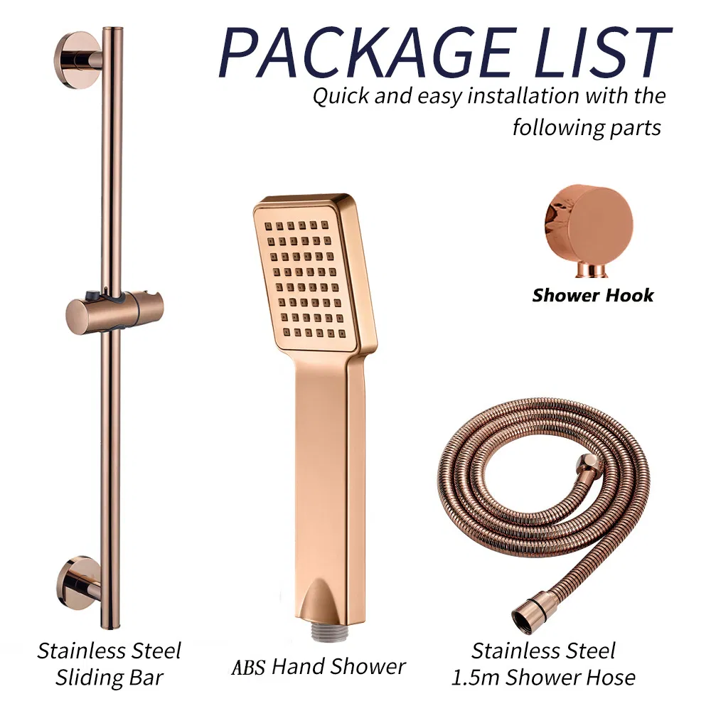 Adjustable Handheld Hand Shower Bar with Adjustable Bar