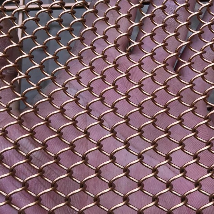 Waiting Room Decorative Exterior Silver Shinny Metallic Curtain Wall