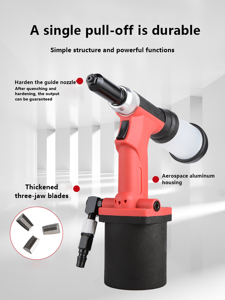 Extended Stroke Non-Self-Priming Rivet Gun S70c High Efficiency Pneumatic Rivet Gun Rivet Gun