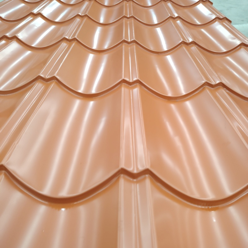 Corrugated Zinc Coating Color Coated Energy Saving Galvanized Steel Roofing Sheet ASTM