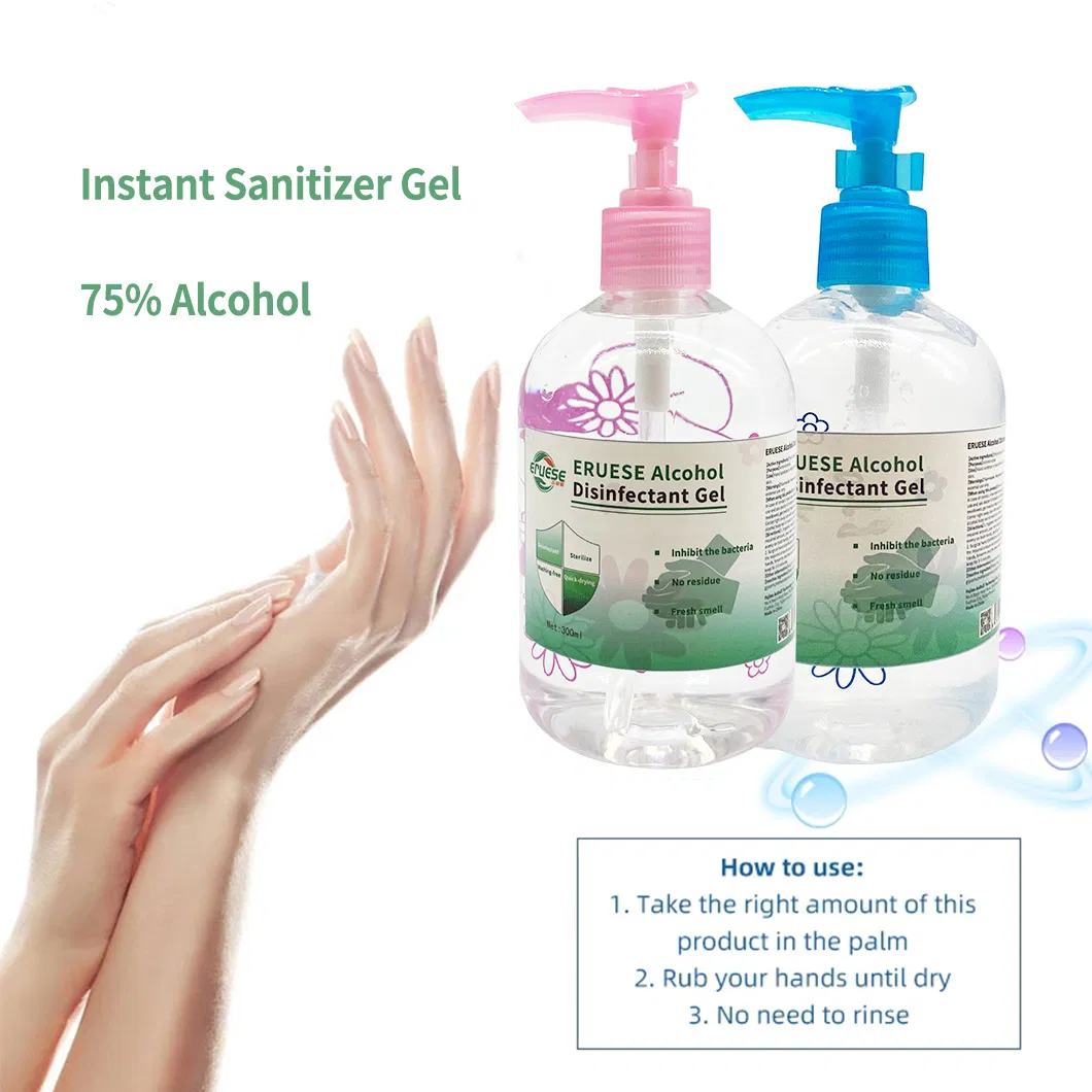 30ml Instant 75% Alcohol Hand Sanitizer Gel with Cartoon Silicone Holder