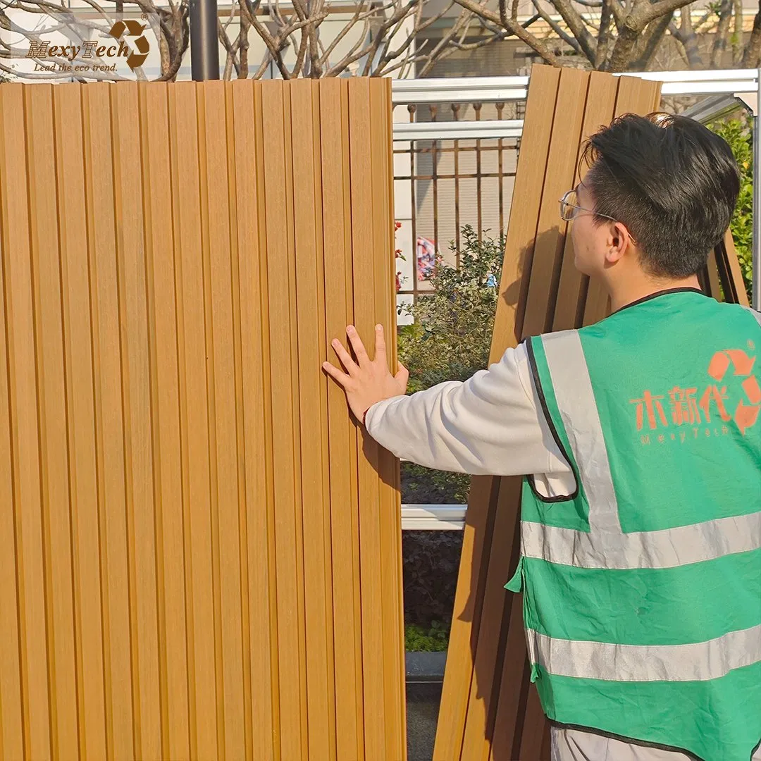 Lightweigth Exterior Weather-Resistant ASA Cladding Wall WPC Wall Panel