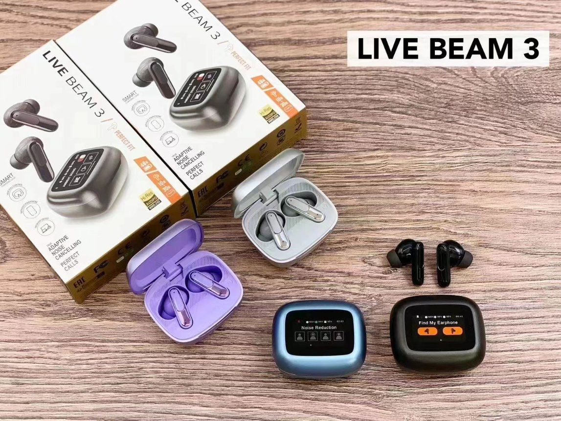 Беспроводные наушники Live Beam 3rd Gen с мощным басом