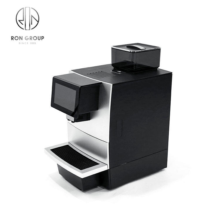 Cafe Catering Commercial Electric Automatic Espresso Coffee Machine Cappuccino Maker with Grinder