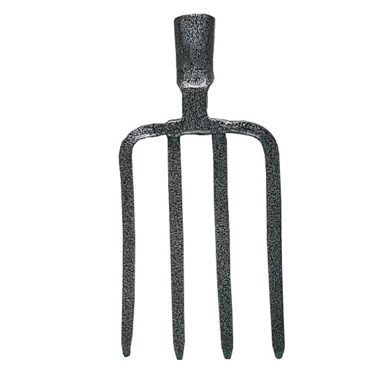 Hautine Hot Sell Fork with D Type Wood Handle and 4 Prongs