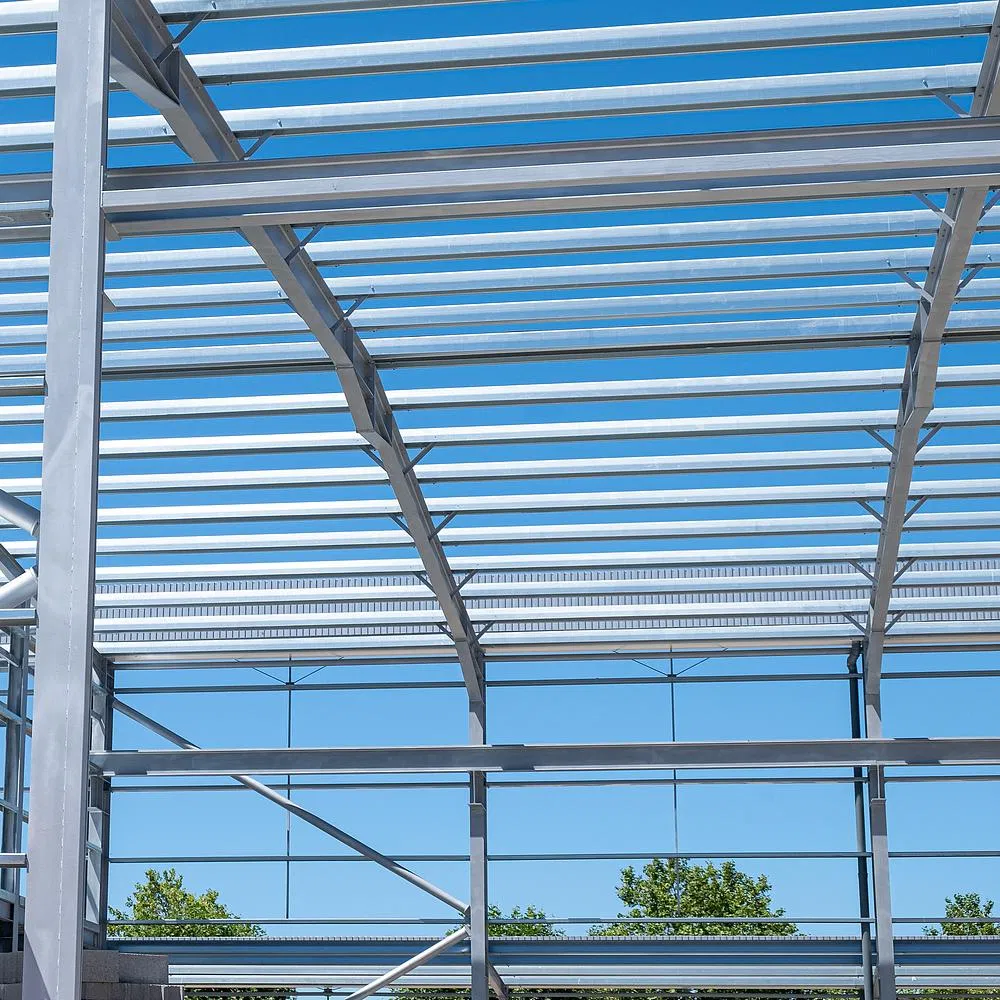 Low Cost Metal Buildings Workshop Hangar Steel Frame Prefabricated Steel Structure Warehouse