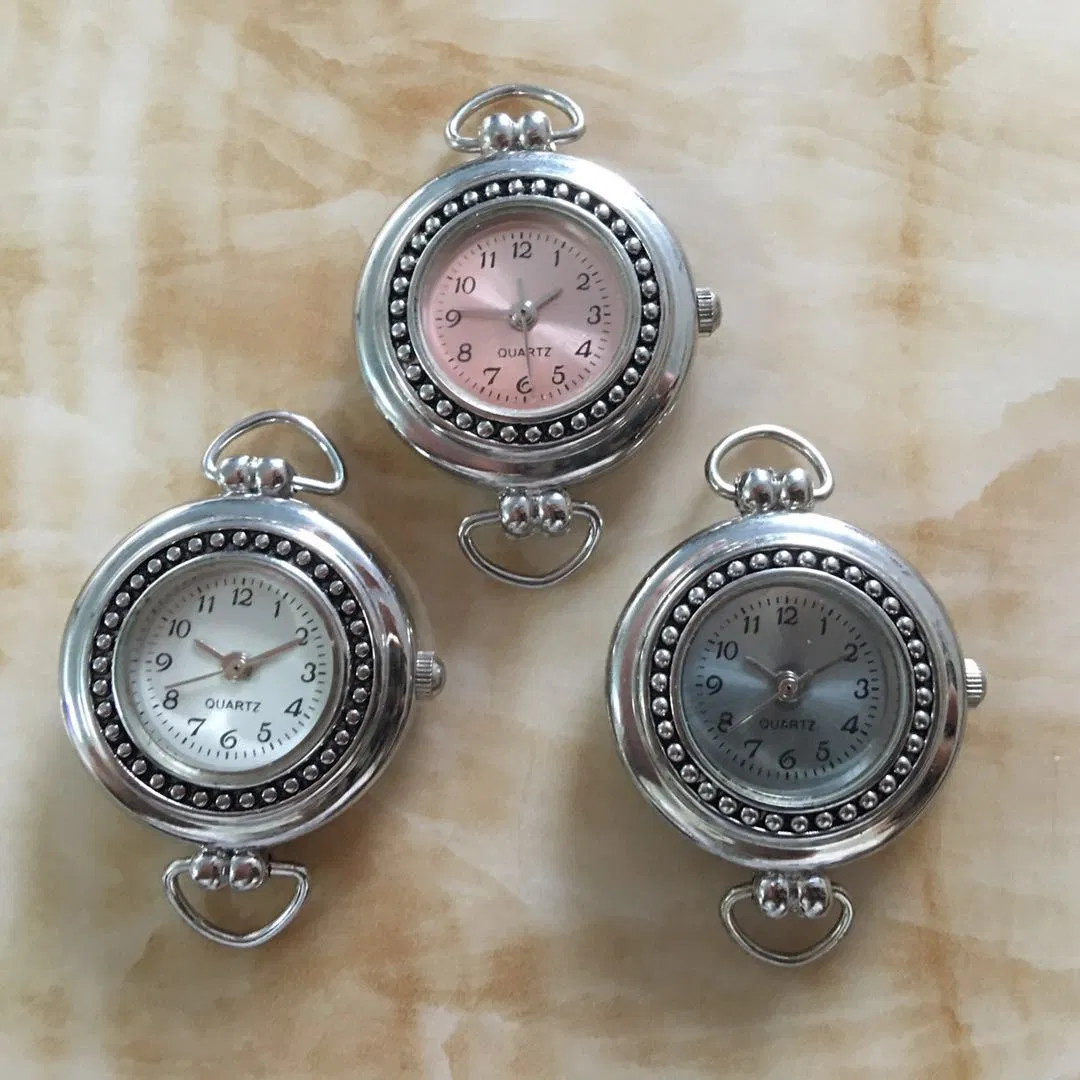 Watch Head for Jewelry Making Women's Pearl Chain Bracelet Watch Head DIY Quartz