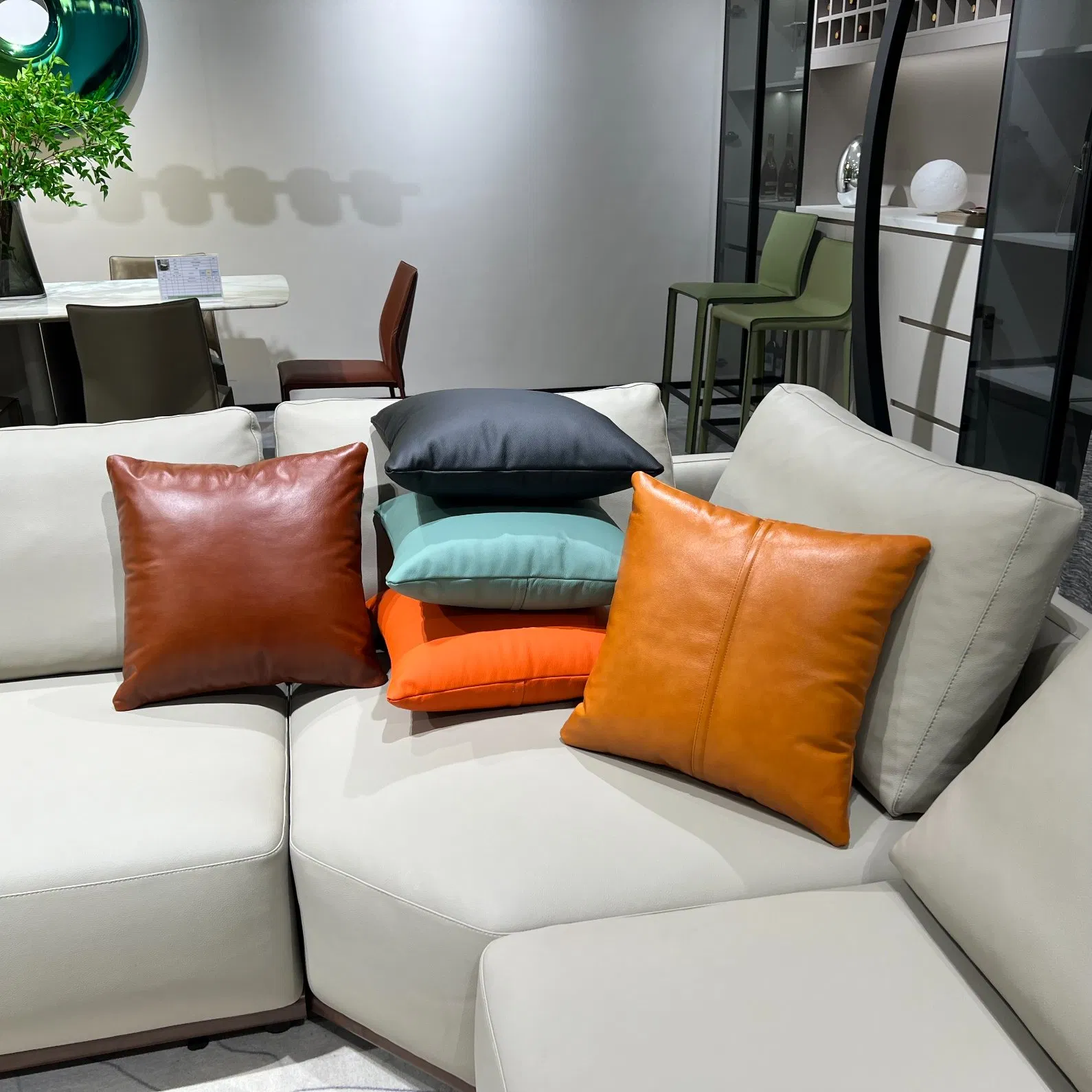 Wholesales Leather Pillows Sofa Chair Car Seat Cushions for Home Decor