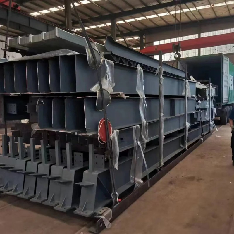 Customized Column Ridge China Steel Structure Metal Building for Sale