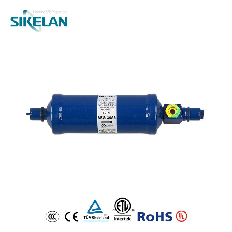 10 Microns Small Particles Removal Liquid Line HVAC Filter Drier