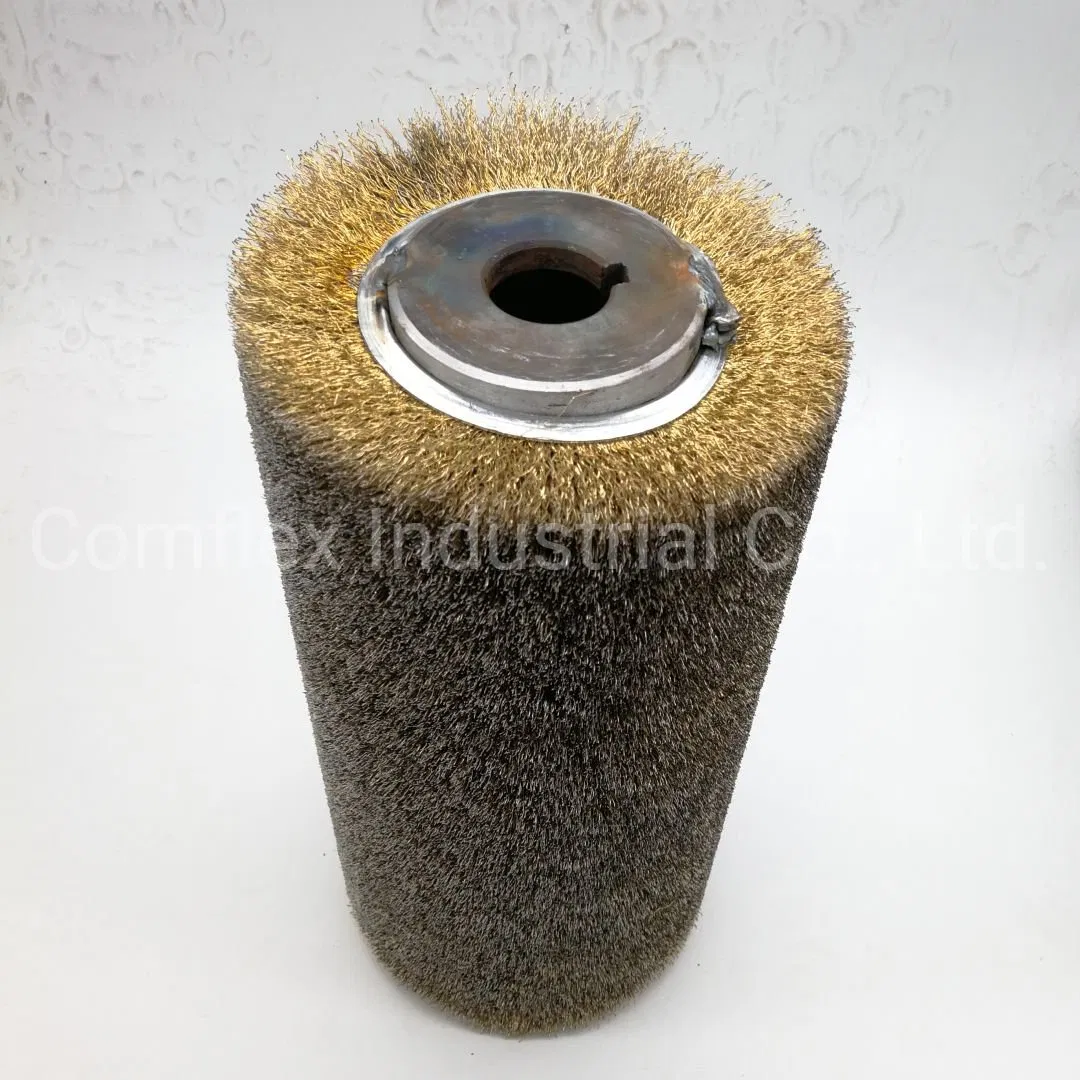 Абразивный полировальный круг из волнистой проволоки