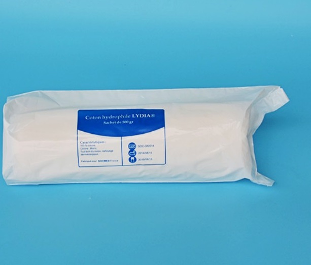 High Quality High Absorbency Clear Medical Cotton Roll 200g/Roll 500g/Roll with CE ISO FDA