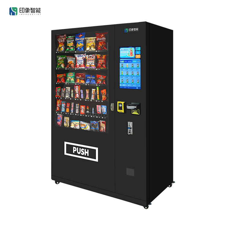 IMT Popular Snack Drink 22 Inches Combo Vending Machine for Foods and Drinks