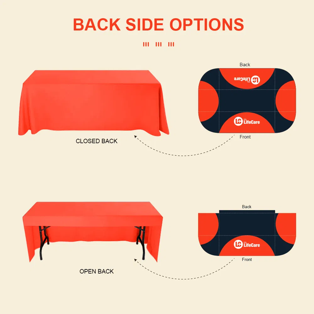 Custom Tablecloths for Events, Trade Shows & Promotions