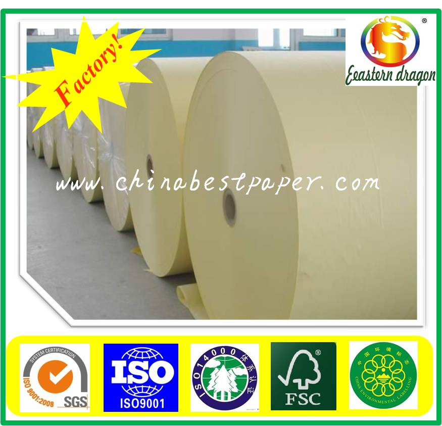 White Color Adhesive Paper 85g/adhesive paper gloss face