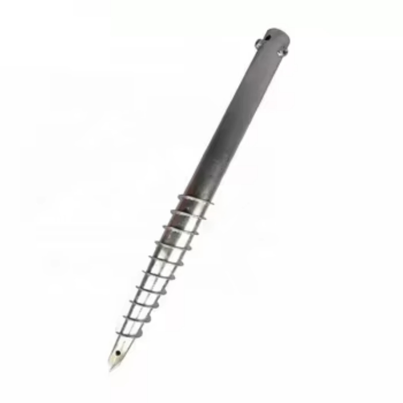 Foundation Repairs Commercial New Construction Screw Ground Pile Helical Anchors